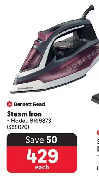 Makro Bennett Read Steam Iron offer