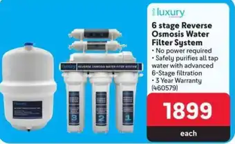 Makro 6 stage Reverse Osmosis Water Filter System offer