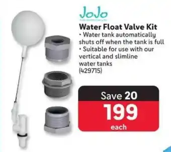 Makro Water Float Valve Kit offer
