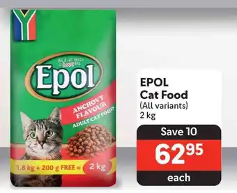 Makro EPOL Cat Food (All variants) 2kg offer