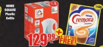 Boxer Home Square Plastic Kettle offer