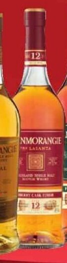 Makro’s liquor Glenmorangie Lasanta Highland Single Malt Scotch Whisky 750ml offer