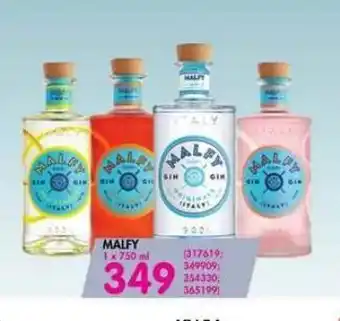 Makro’s liquor Malfy 750ml offer