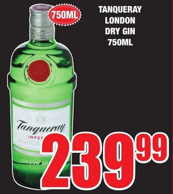 Boxer Liquors Tanqueray London Dry Gin 750ml offer