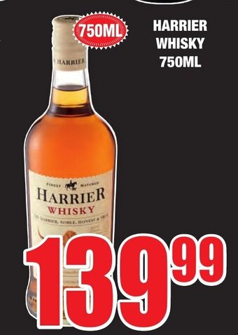 Boxer Liquors Harrier Whisky 750mL offer
