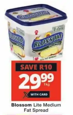 Checkers Blossom Lite Medium Fat Spread offer