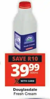 Checkers Douglasdale Fresh Cream offer