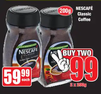 Boxer Superstores Nescafé Classic Coffee 2x 200g offer