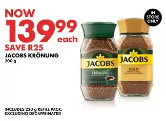 Woolworths ACOBS KRÖNUNG 200g offer