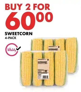 Woolworths SWEETCORN 4-PACK offer