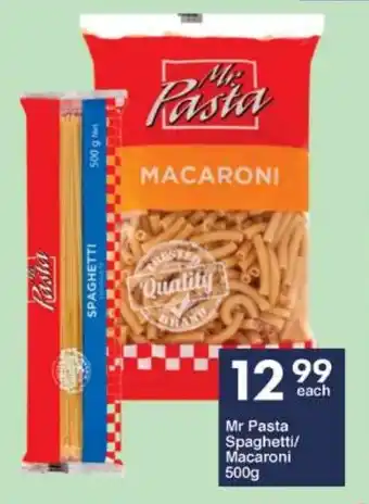 President Hyper Mr Pasta Spaghetti/ Macaroni 500g offer