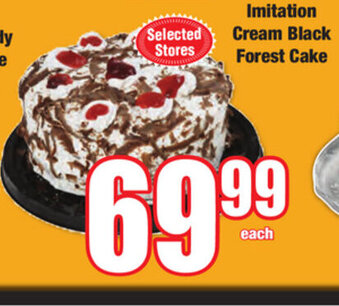 Boxer Superstores Imitation Cream Black Forest Cake offer