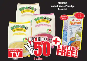 Boxer Superstores Shibobo Instant Maize Porrdge Assorted 3x1kg offer