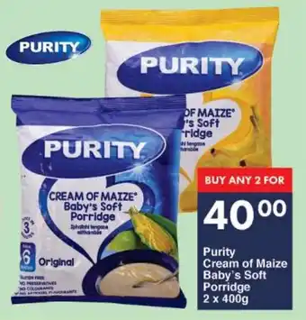 President Hyper Purity Cream of Maize Baby's Soft Porridge offer