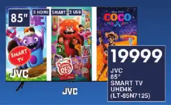 President Hyper JVC 85" SMART TV UHD4K (LT-85N7125) offer