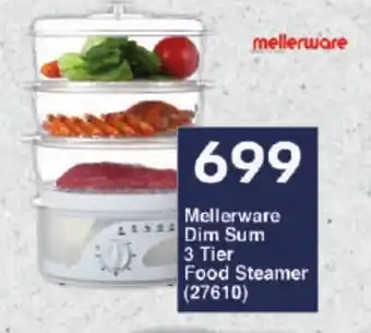 President Hyper Mellerware Dim Sum 3 Tier Food Steamer offer