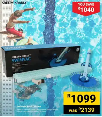 Builders Warehouse Swimvac Pool Cleaner offer