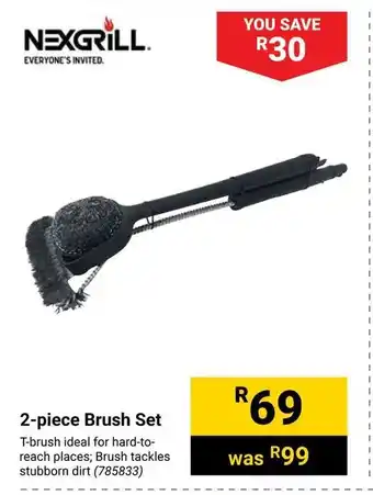 Builders Warehouse 2-piece Brush Set offer