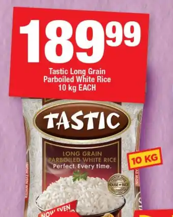 OK Foods Tastic Long Grain Parboiled White Rice 10kg EACH offer