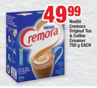 Nestlé Cremora Original Tea &amp; Coffee Creamer 750g EACH offer at OK Foods