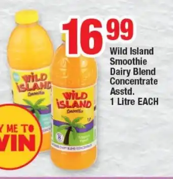OK Foods Wild Island Smoothie Dairy Blend Concentrate Asstd. 1 Litre EACH offer