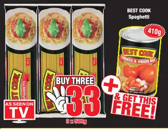 Boxer Superstores Best Cook Spaghetti 3x500g offer