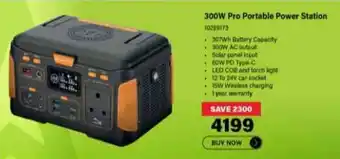 Incredible Connection 300W Pro Portable Power Station offer