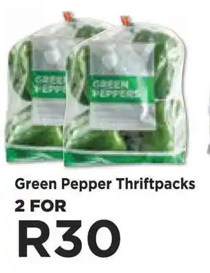 Food Lover's Market Green Pepper Thriftpacks offer