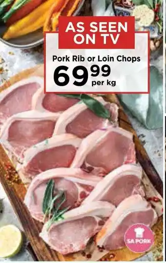 Pork Rib or Loin Chops