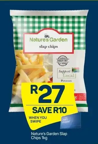 Pick n Pay Nature's Garden Slap Chips 1kg offer