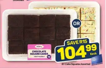 Pick n Pay BT Cake Squares Assorted offer