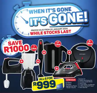 6-Piece Kitchen Appliance Pack