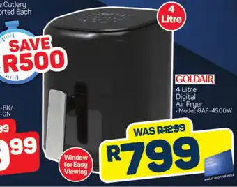 Pick n Pay GOLDAIR 4 Litre Digital Air Fryer offer