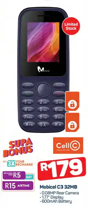 Pick n Pay Mobicel C3 32MB offer