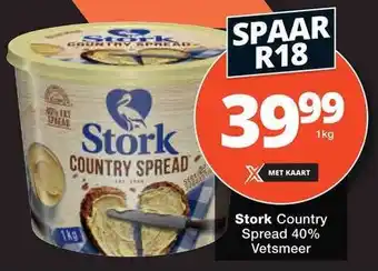 Checkers Stork Country Spread 40% Vetsmeer offer