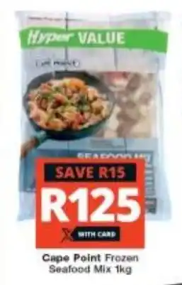 Checkers Cape Point Frozen Seafood Mix 1kg offer