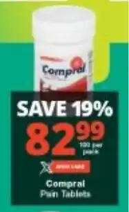 Checkers Compral Pain Tablets offer