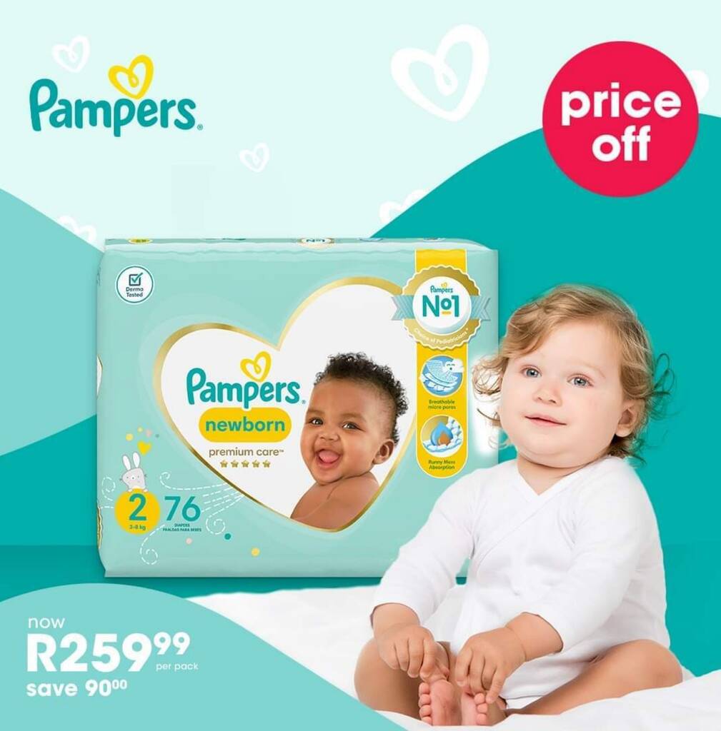 Pampers Newborn offer at Clicks