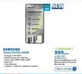 Incredible Connection SAMSUNG Galaxy S24 Plus 256GB offer