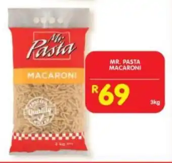 Shoprite MR. PASTA MACARONI 3kg offer