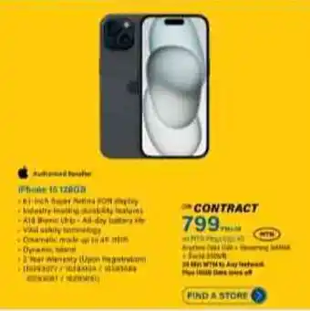 Incredible Connection IPHONE 15 128GB offer