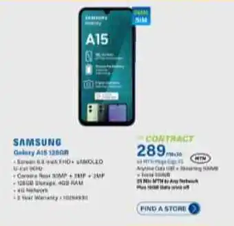 Incredible Connection SAMSUNG Galaxy A15 128GB offer
