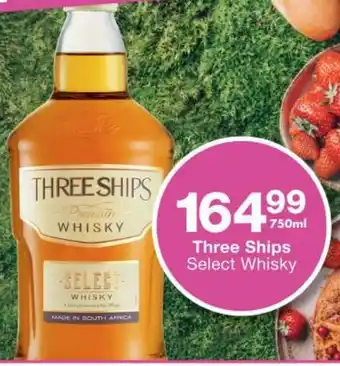 President Hyper Three Ships Select Whisky offer