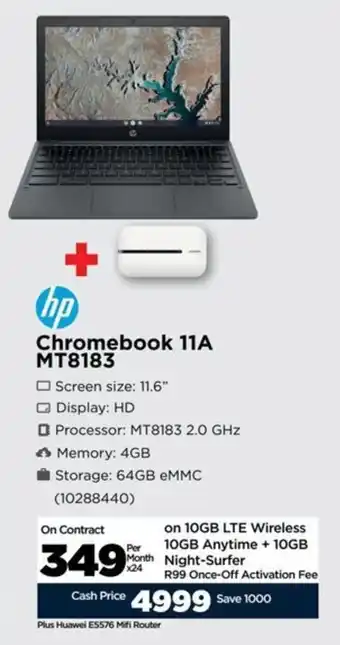 HiFi Corp HP Chromebook 11A MT8183 offer