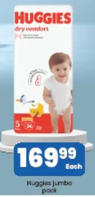 Super Save Huggies Jumbo pock offer