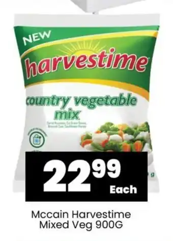 Mccain Harvestime Mixed Veg 900G