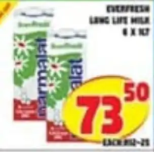 Yarona Cash And Carry Parmalat Long Life Milk offer