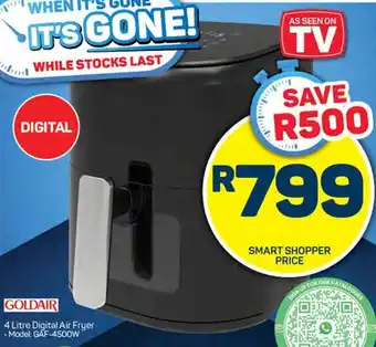 Pick n Pay Goldair 4 Litre Digital Air Fryer offer