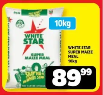 Usave WHITE STAR SUPER MAIZE MEAL 10kg offer