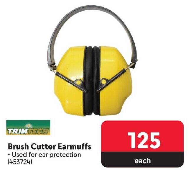 TRIMTECH Brush Cutter Earmuffs offer at Makro